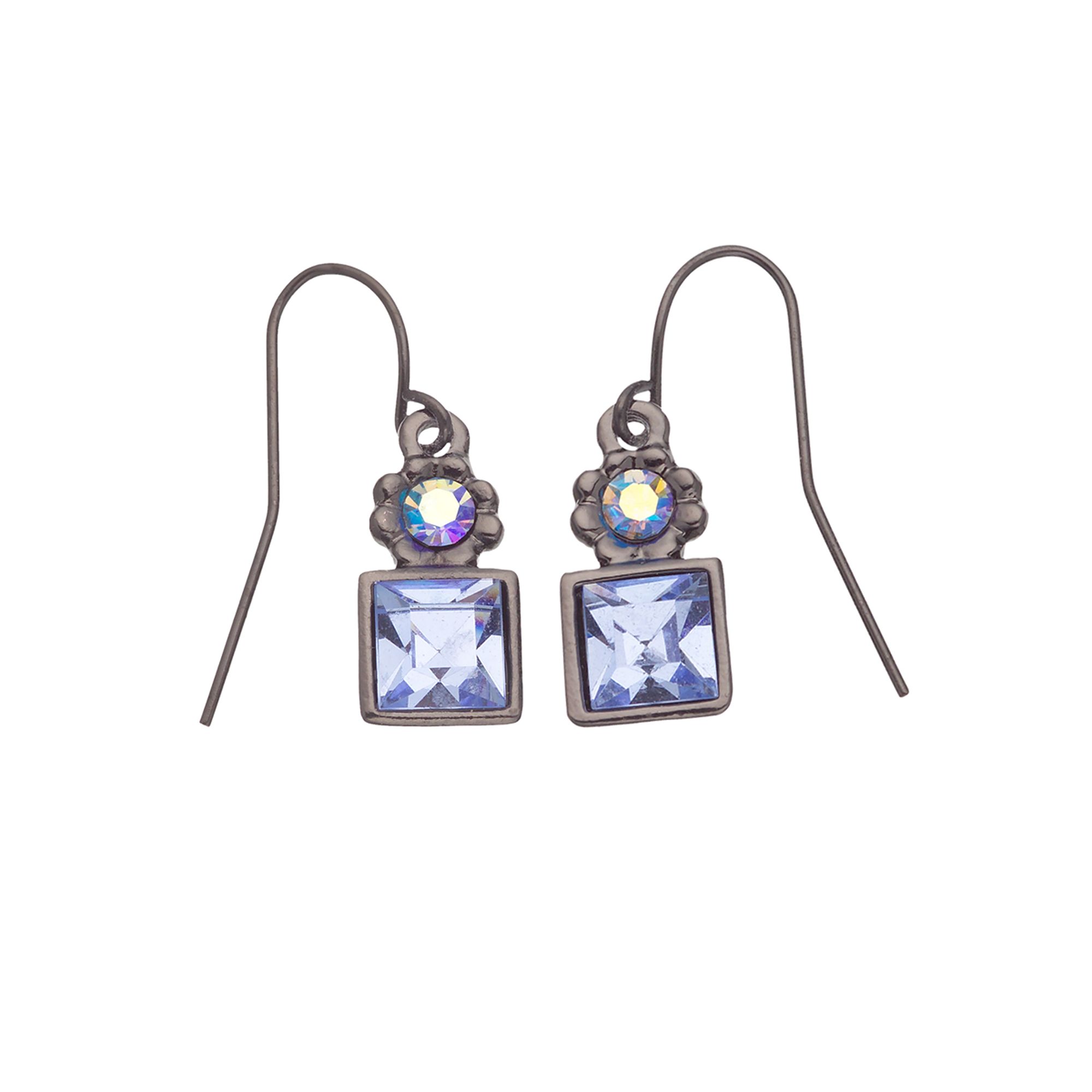1928® Simulated Sapphire Drop Earrings, Womens, Blue