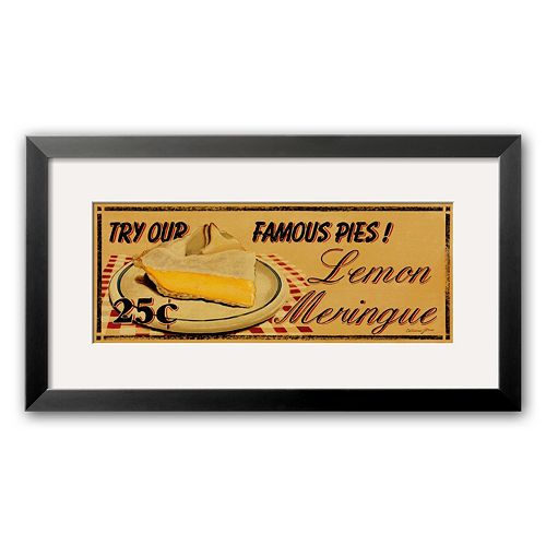 Art.com Lemon Meringue Framed Art Print by Catherine Jones