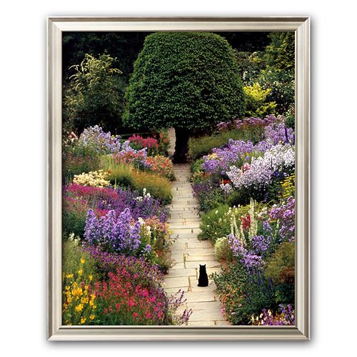 Art.com The Garden Cat Framed Art Print By Greg Gawlowski