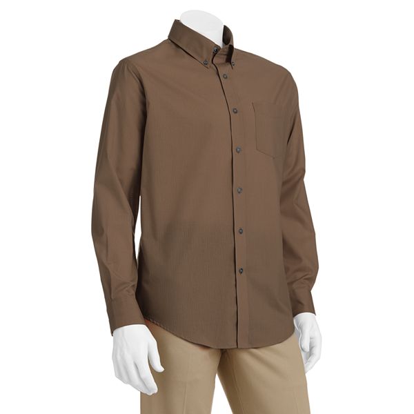 Croft & Barrow® Solid Easy-Care Casual Button-Down Shirt