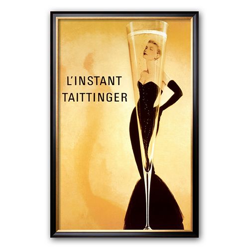 Art.com L'Instant Taittinger Framed Art Print