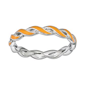Stacks and Stones Sterling Silver Stack Ring