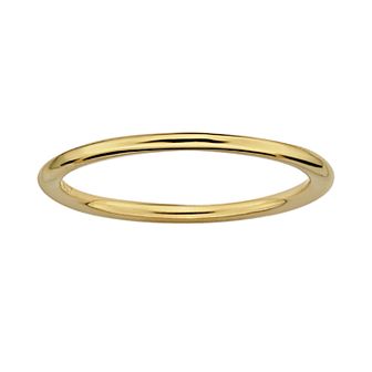 Stacks & Stones 18k Gold Over Silver Stack Ring