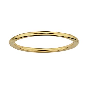 Stacks & Stones 18k Gold Over Silver Stack Ring