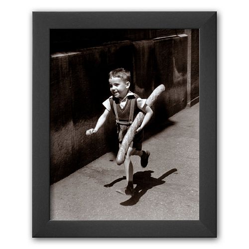Art.com Petit Parisien Framed Art Print by Willy Ronis