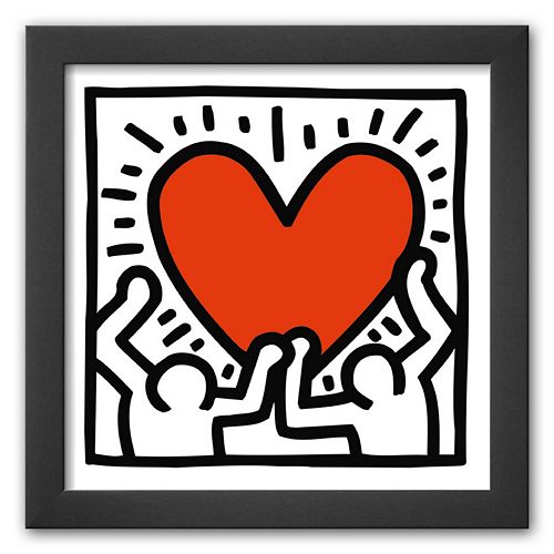 Art.com Untitled, c. 1988 Framed Art Print by Keith Haring