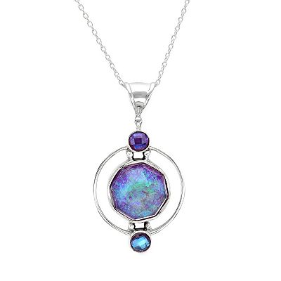 ☆OUR LEGACY☆ Radon Necklace Lavender A4248LH League of Legends X RockLove Kindred Necklace Set – RockLove