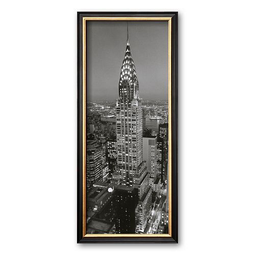 Art.com Chrysler Building Framed Art Print by Henri Silberman