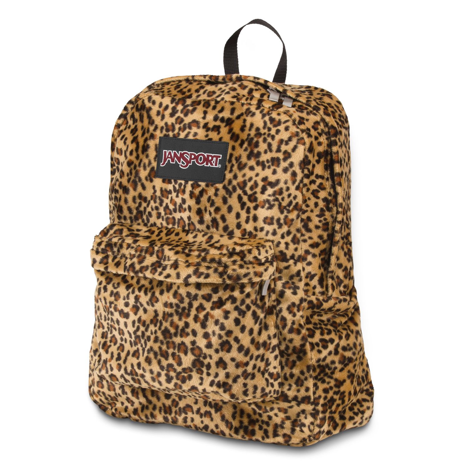 cheetah print jansport backpack