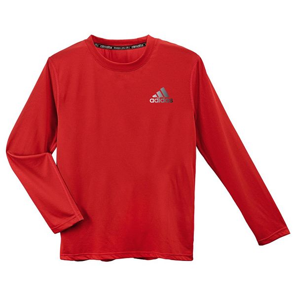 Boys 8-20 adidas ClimaLite Long-Sleeve Tee Boys 8-20 adidas ClimaLite Long-Sleeve Tee