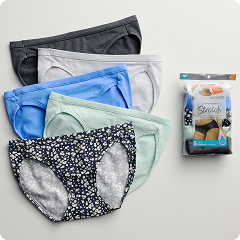 a pile of different colored panties