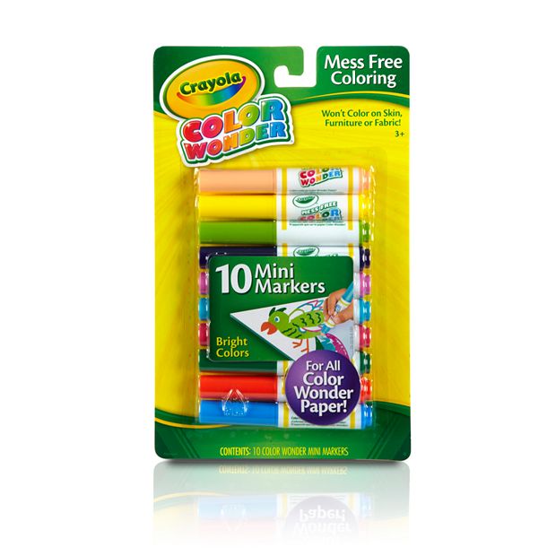 Crayola® Color Wonder Mini Markers, 10 ct - Kroger