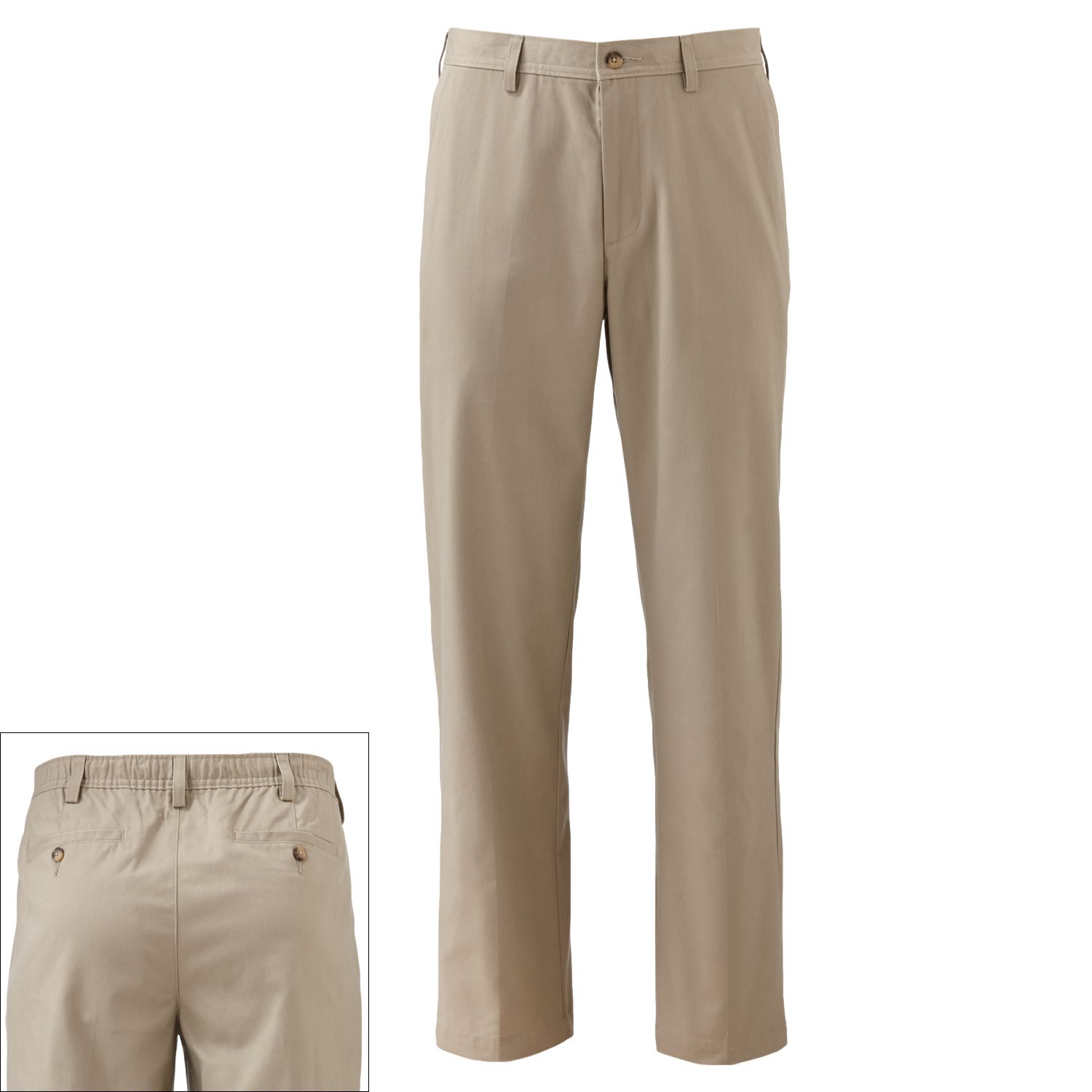 kohls men's khaki pants