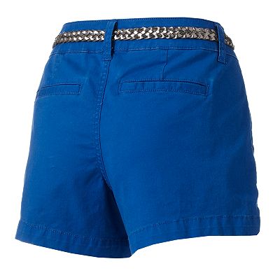 ELLE™ Solid Chino Shorts