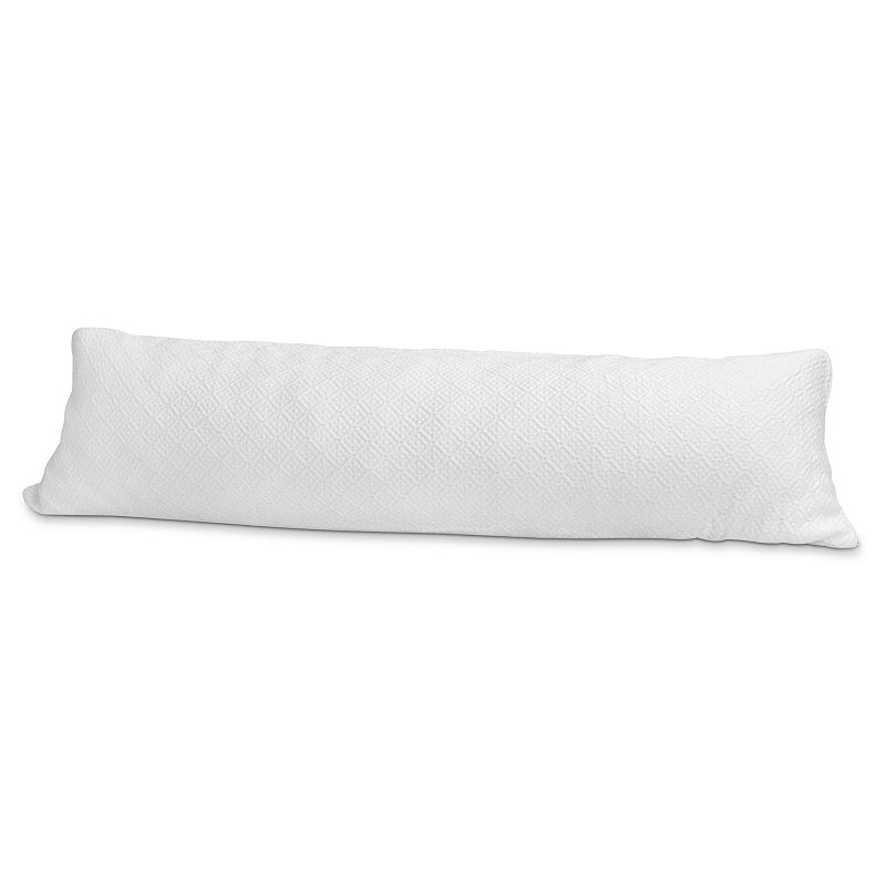 93980547 Pure Rest Memory Foam Body Pillow, White, BODY PIL sku 93980547