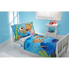 Toddler Bedding - Baby Bedding, Baby Gear | Kohl's - Disney / Pixar Finding Nemo 4-pc. Toddler Bedding Set by NoJo