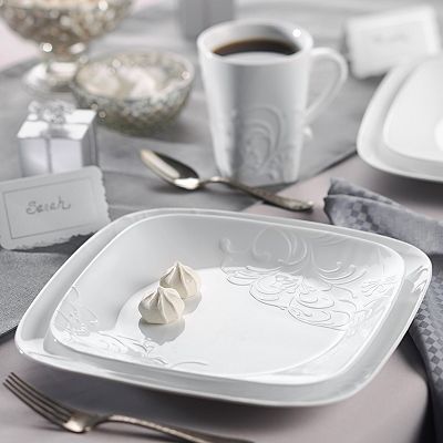 Corelle Dinnerware 16 Piece Square Dinnerware Set 16 Piece Corelle