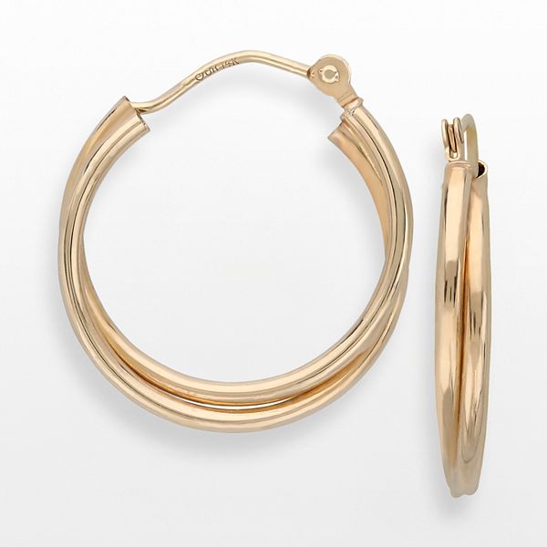 Kohls small deals gold hoop earrings