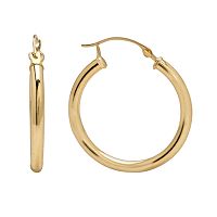 Deals on Everlasting Gold 10k Gold Hoop Earrings