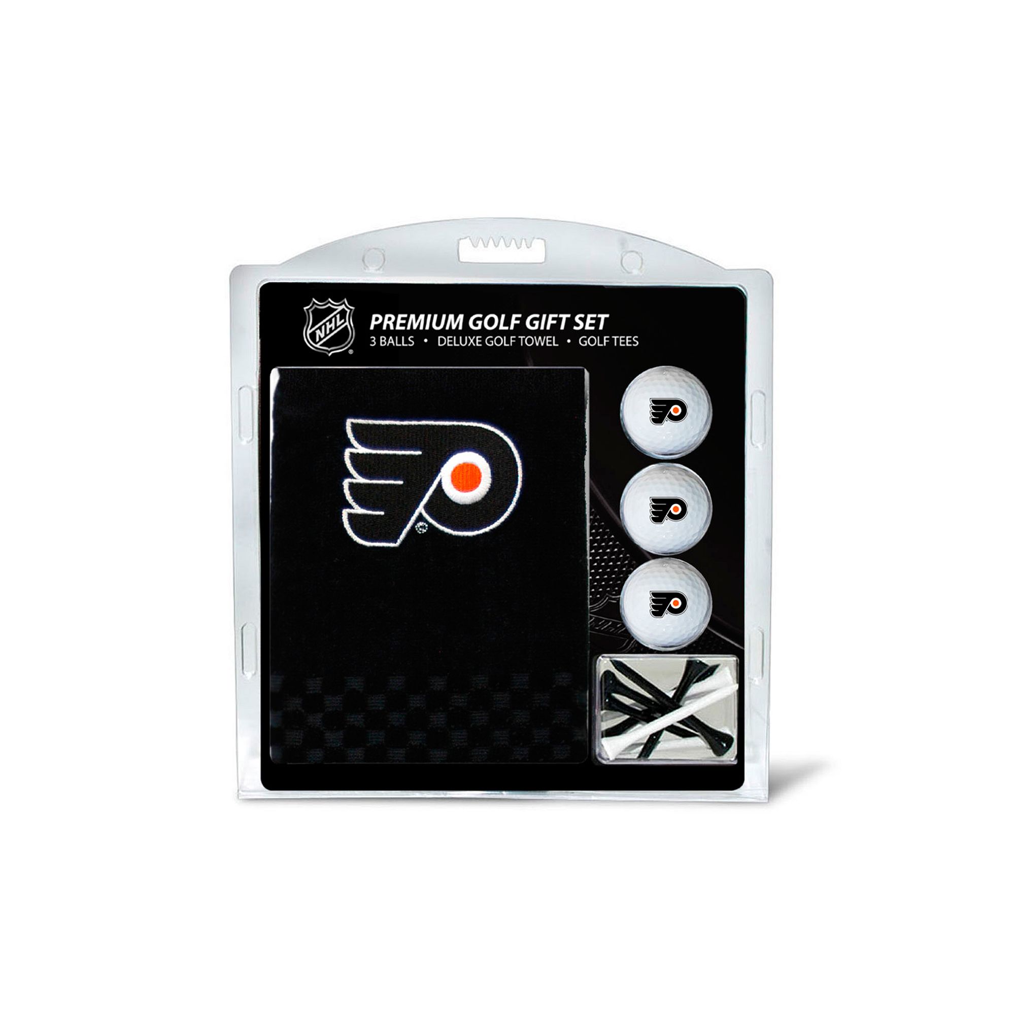 Team Golf Philadelphia Flyers Embroidered Towel Gift Set, Fly Team
