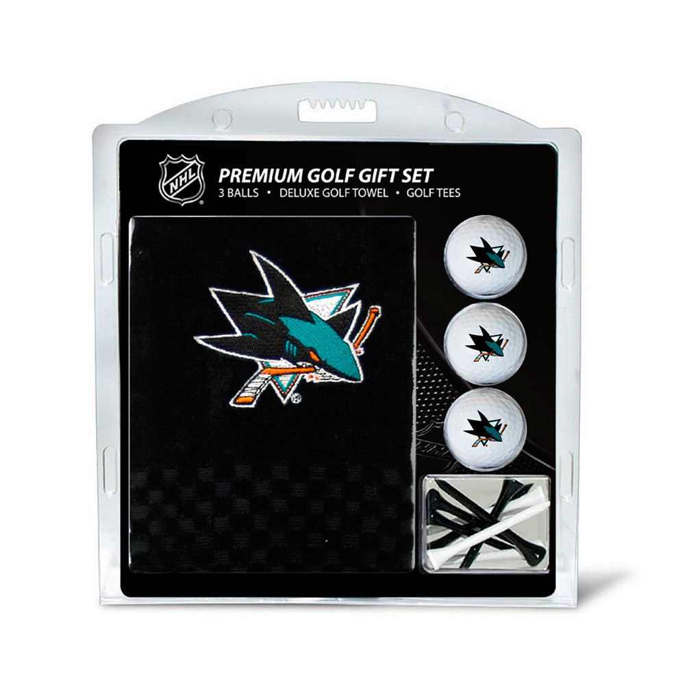 Team Golf San Jose Sharks Embroidered Towel Gift Set