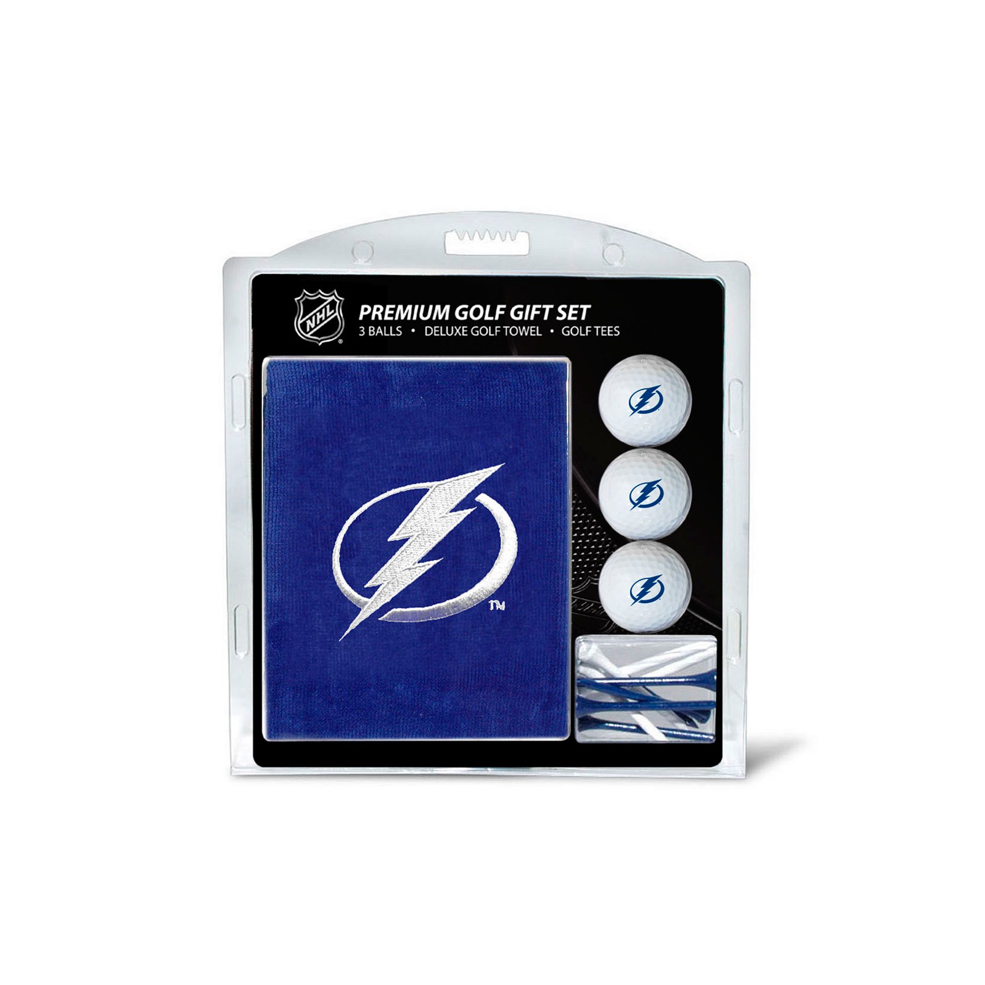 Team Golf Tampa Bay Lightning Embroidered Towel Gift Set, Lgh Team