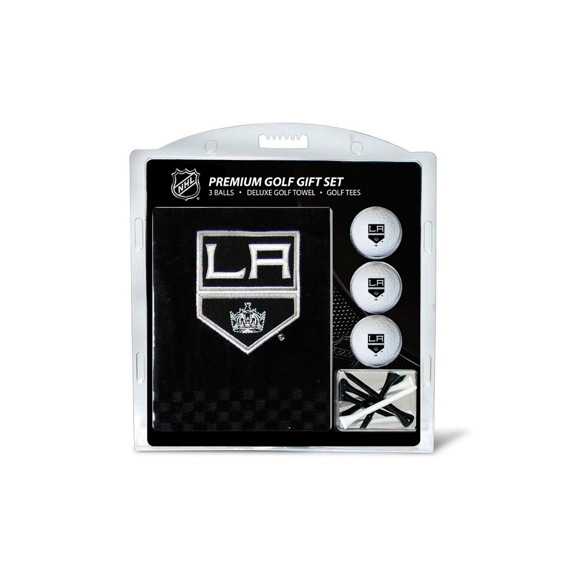 Team Golf Los Angeles Kings Embroidered Towel Gift Set, Kgs Team