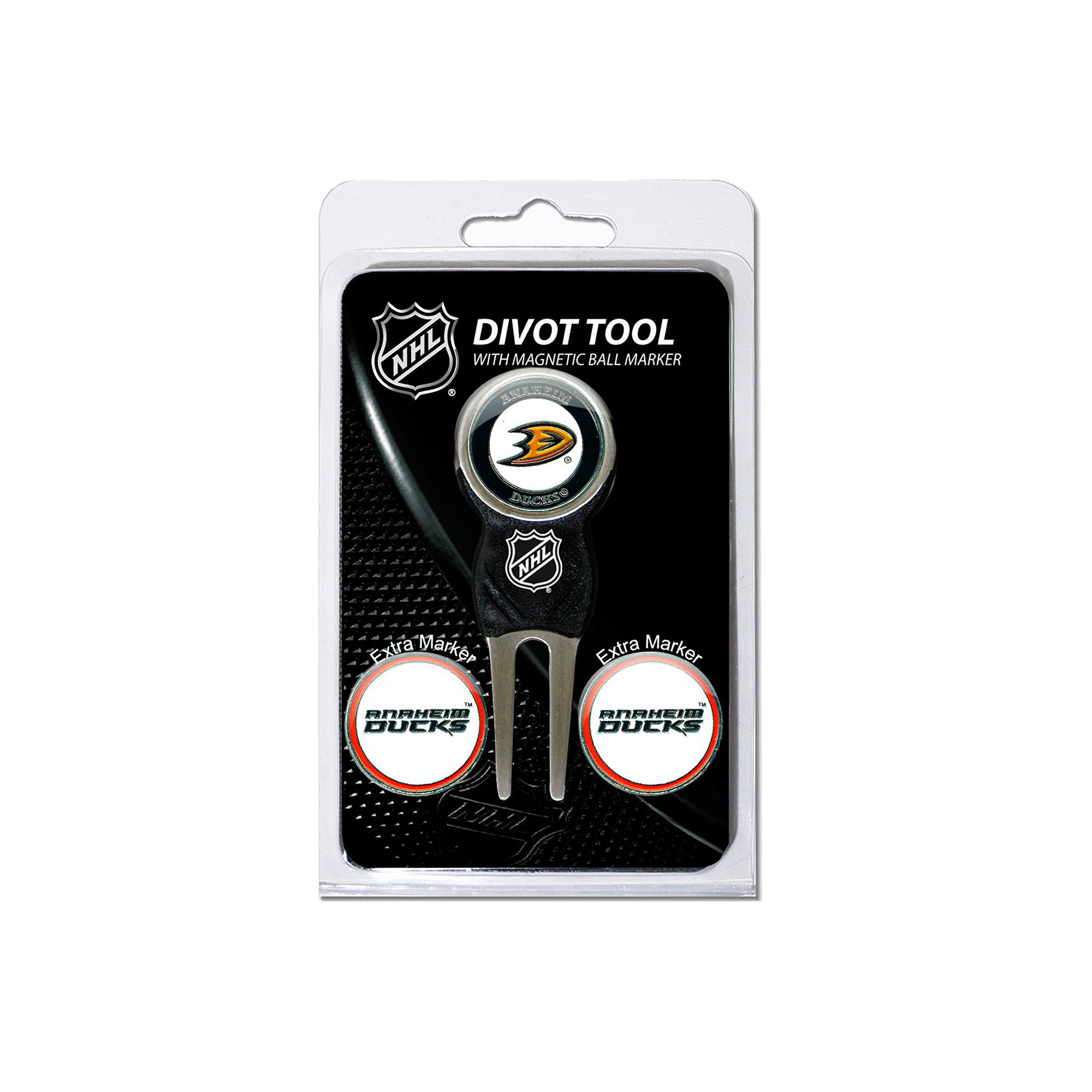 Team Golf Anaheim Ducks 4-pc. Divot Tool & Ball Marker Set, Dks Team