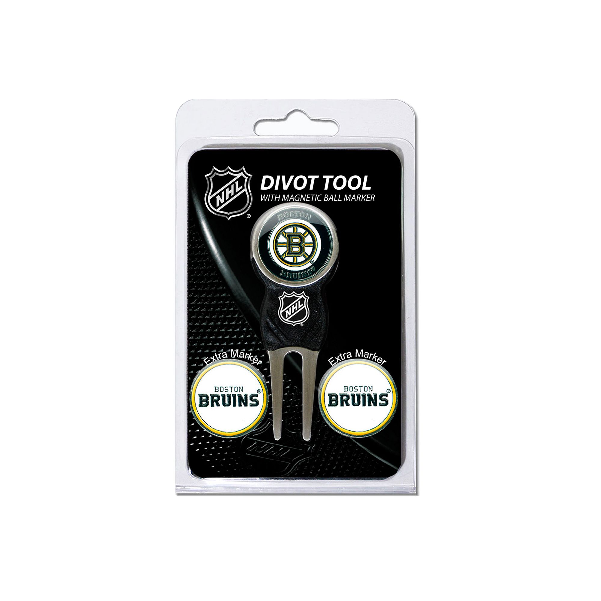 Team Golf Boston Bruins 4-pc. Divot Tool & Ball Marker Set