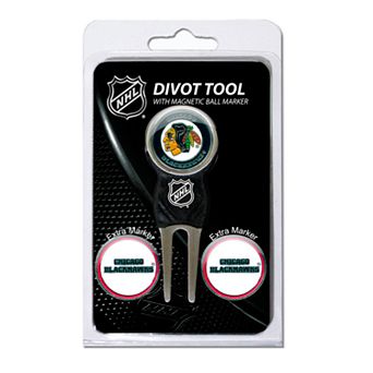 Team Golf Chicago Blackhawks 4 pc Divot Tool & Ball Marker Set