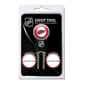 Team Golf Detroit Red Wings 4 pc Divot Tool & Ball Marker Set