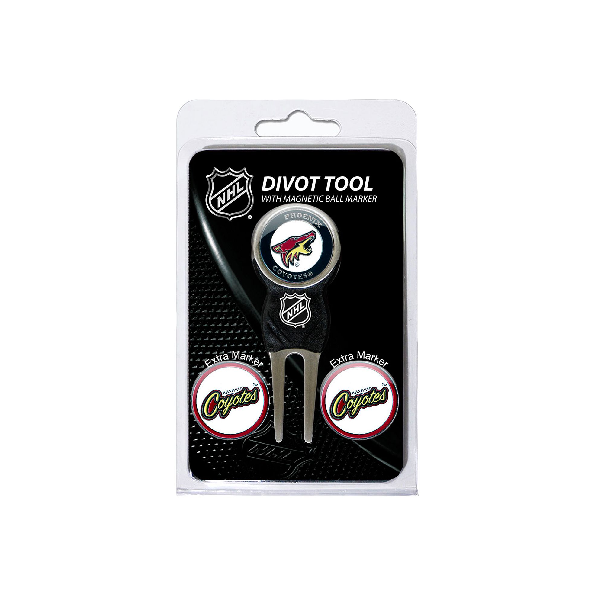 Team Golf Phoenix Coyotes 4-pc. Divot Tool & Ball Marker Set, Coy Team