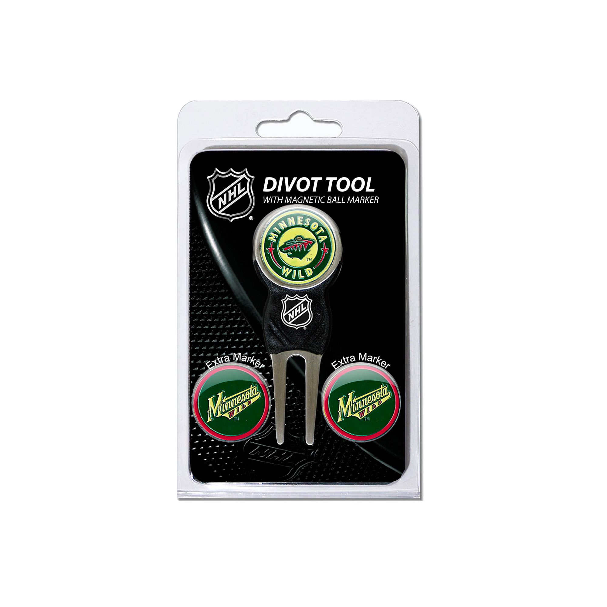 Team Golf Minnesota Wild 4-pc. Divot Tool & Ball Marker Set