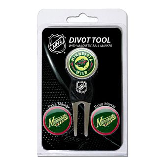 Team Golf Minnesota Wild 4 pc Divot Tool & Ball Marker Set