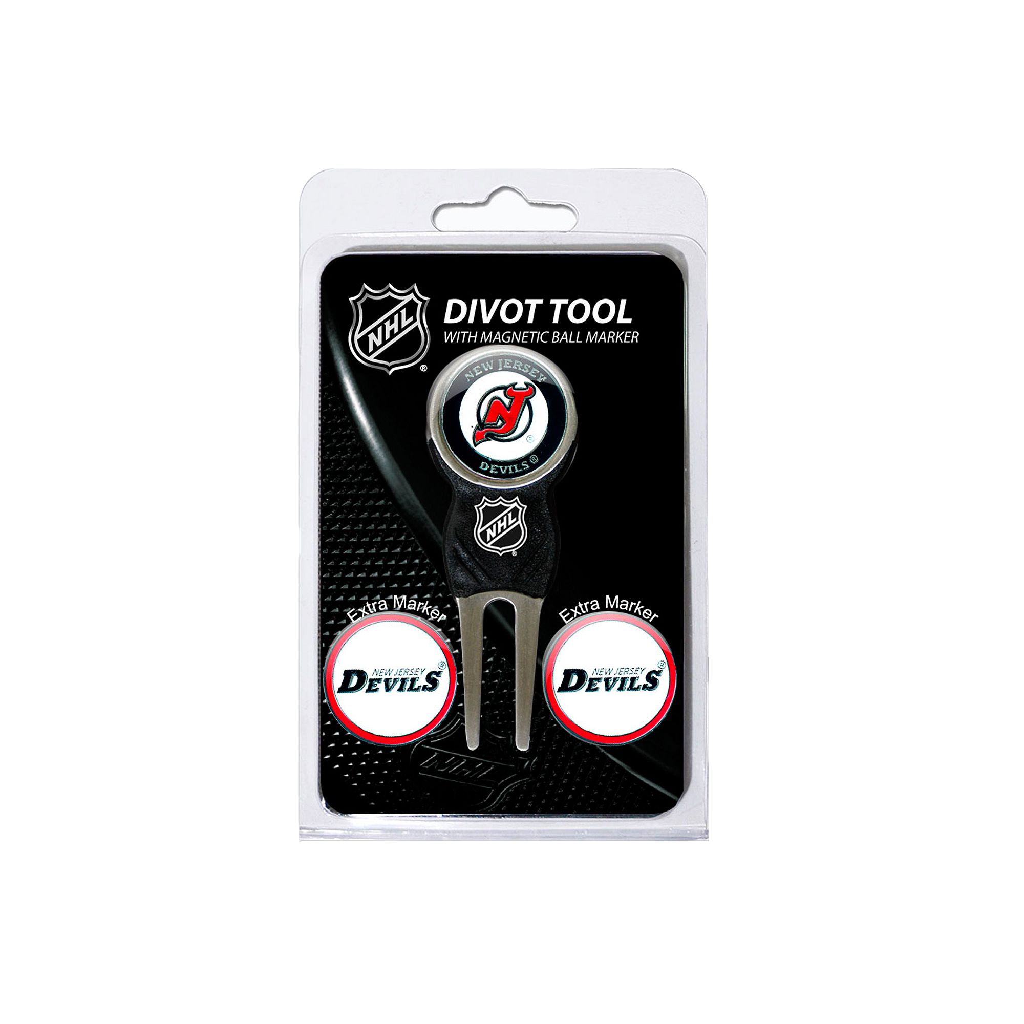 Team Golf New Jersey Devils 4-pc. Divot Tool & Ball Marker Set, Dev Team