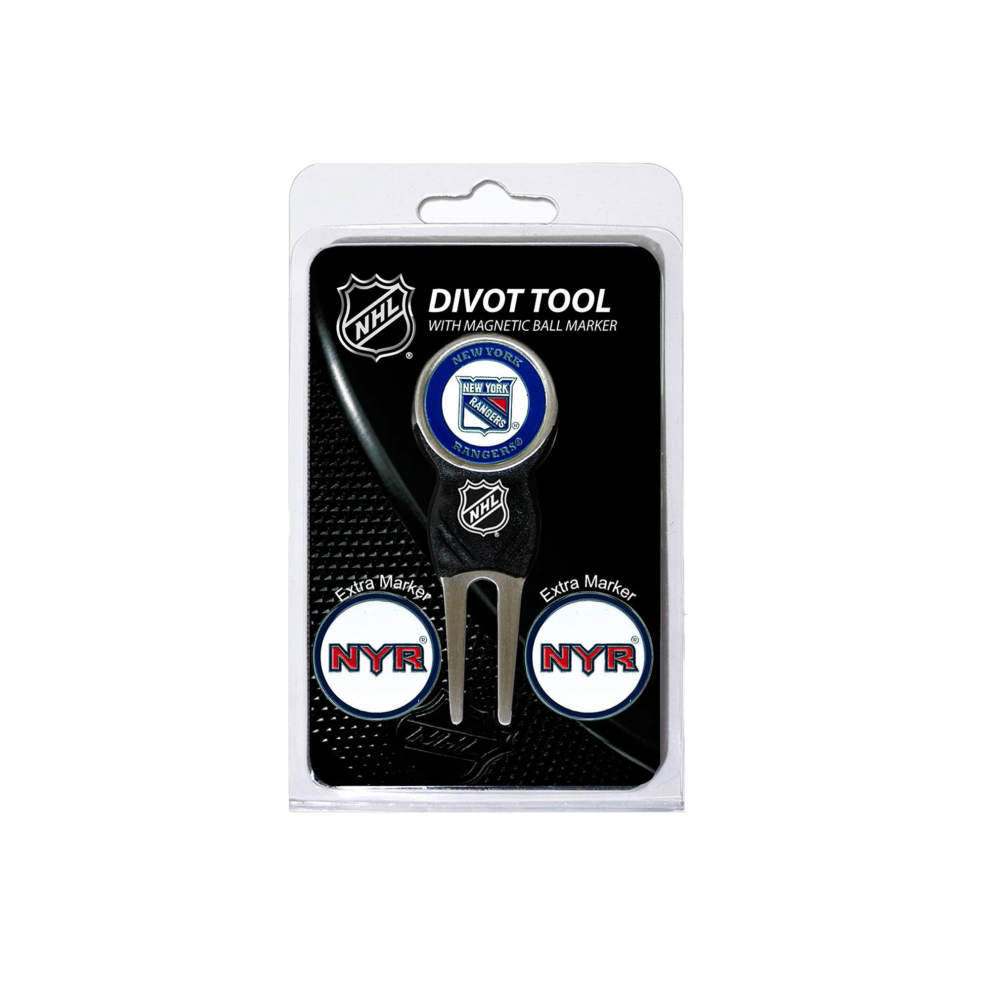 Team Golf New York Rangers 4-pc. Divot Tool & Ball Marker Set, Ran Team