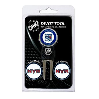 Team Golf New York Rangers 4 pc Divot Tool & Ball Marker Set