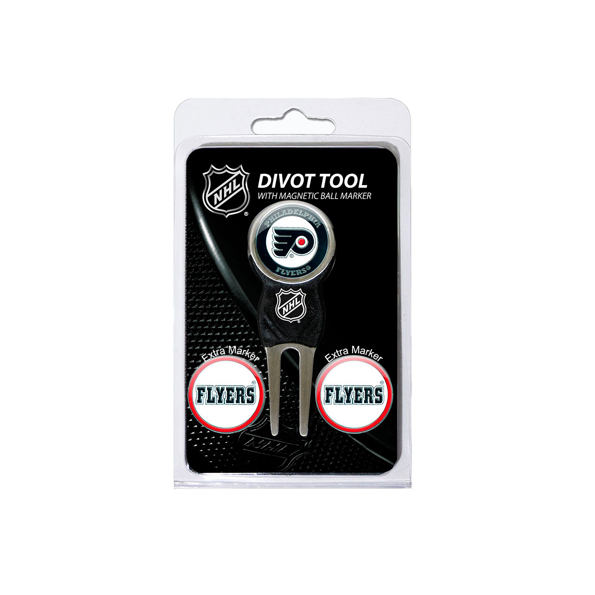Team Golf Philadelphia Flyers 4-pc. Divot Tool & Ball Marker Set, Fly Team