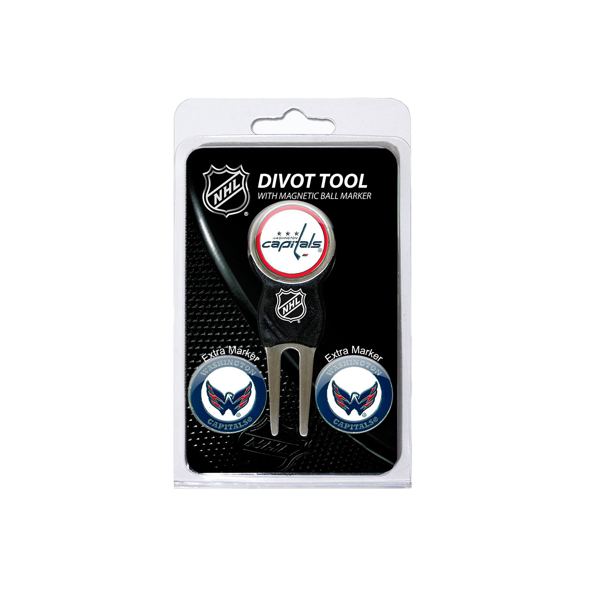 Team Golf Washington Capitals 4-pc. Divot Tool & Ball Marker Set