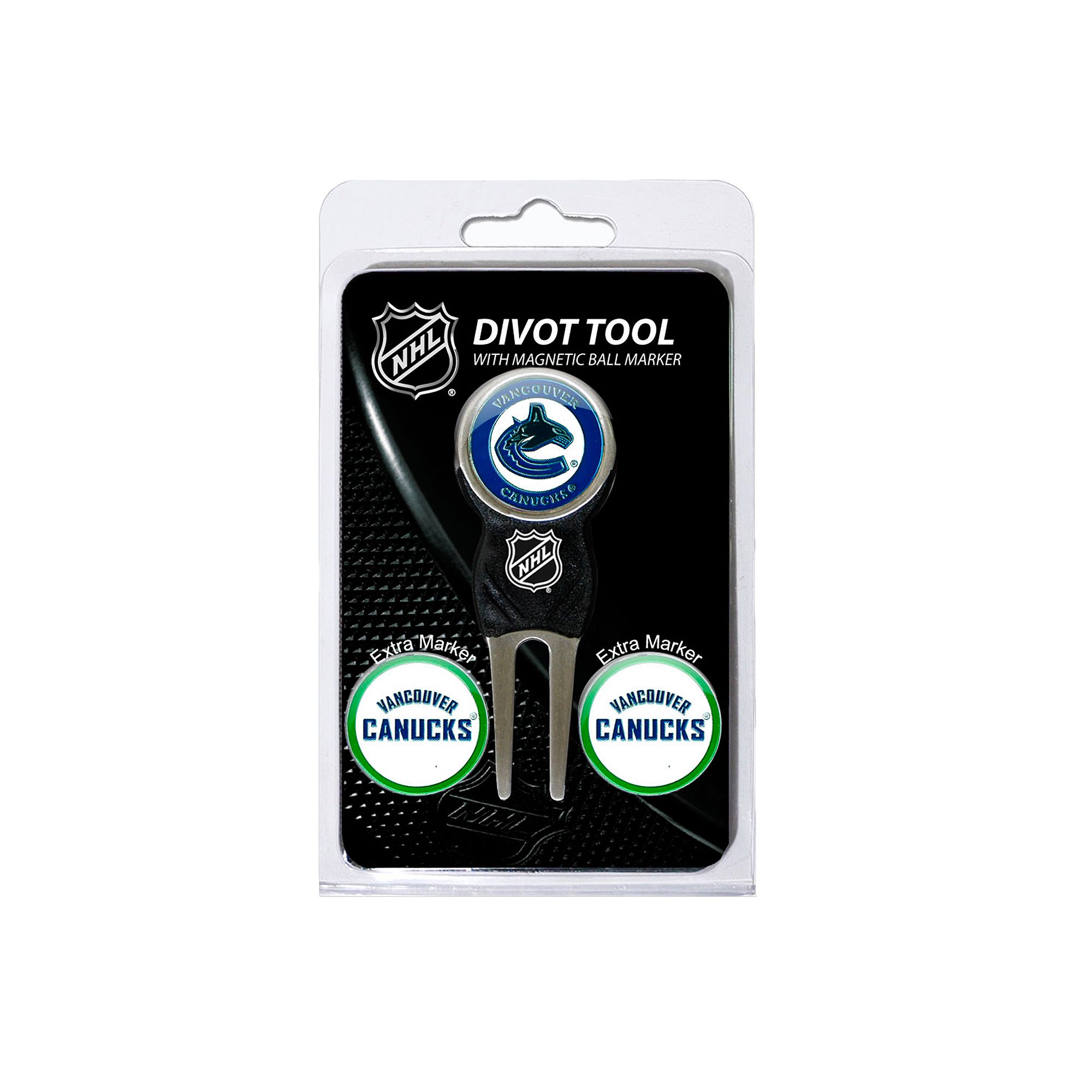 Team Golf Vancouver Canucks 4-pc. Divot Tool & Ball Marker Set, Cnk Team