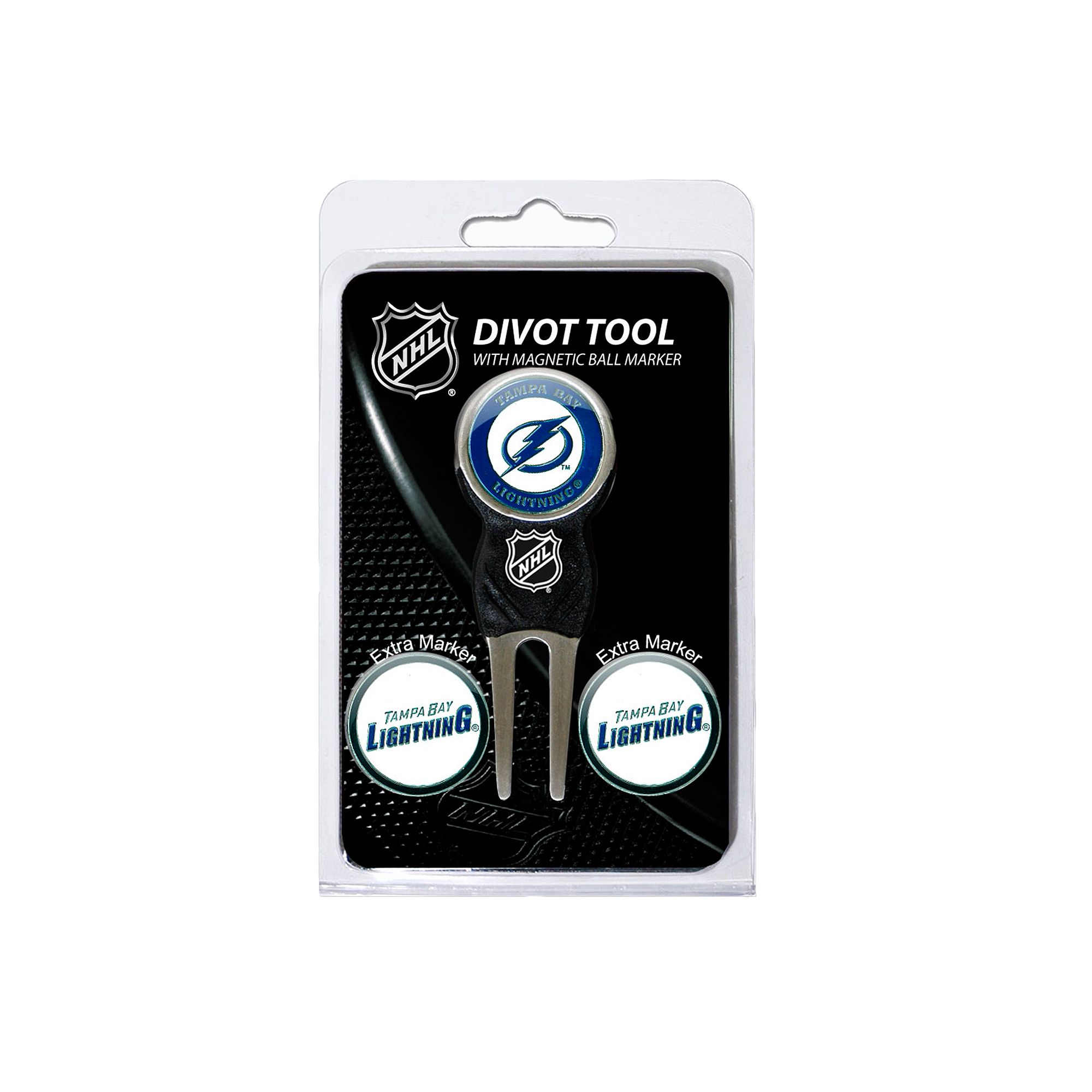 Team Golf Tampa Bay Lightning 4-pc. Divot Tool & Ball Marker Set, Lgh Team