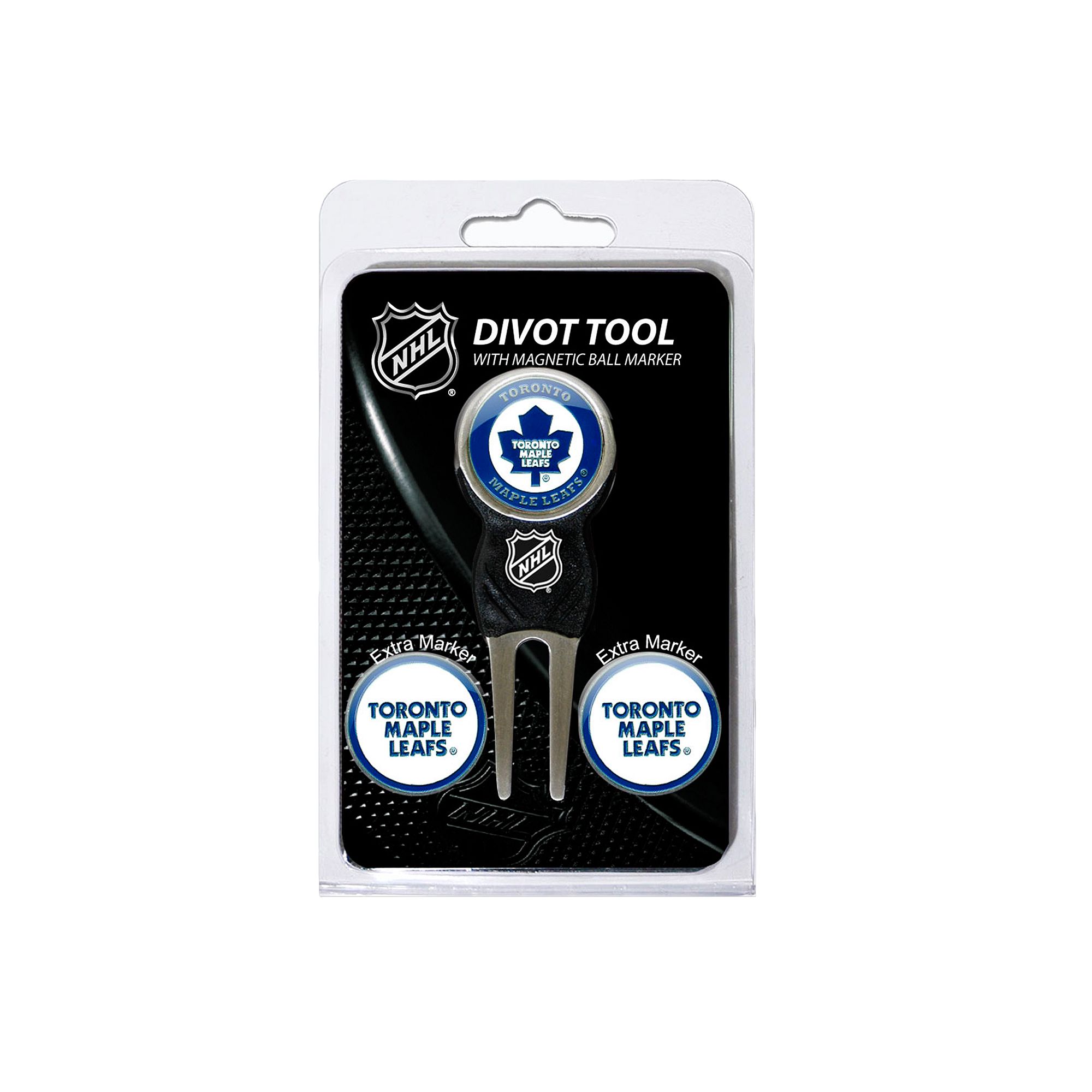 Team Golf Toronto Maple Leafs 4-pc. Divot Tool & Ball Marker Set, Mpl Team