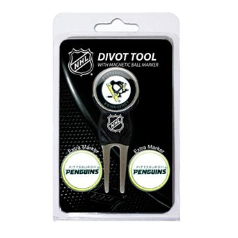 Team Golf Pittsburgh Penguins 4 pc Divot Tool & Ball Marker Set