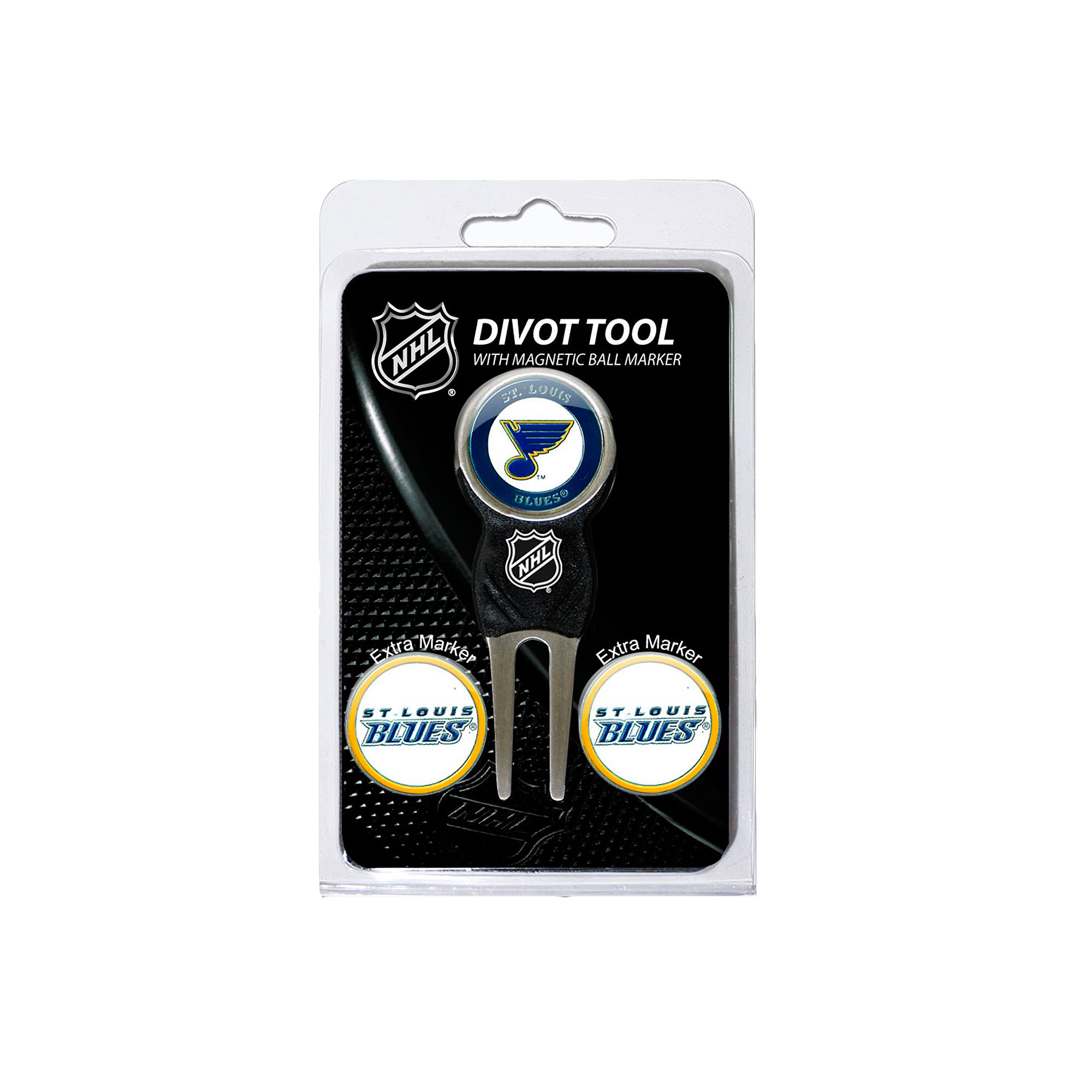 Team Golf St. Louis Blues 4-pc. Divot Tool & Ball Marker Set