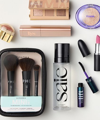 Collection of various beatuy products for Mother's Day gift ideas.