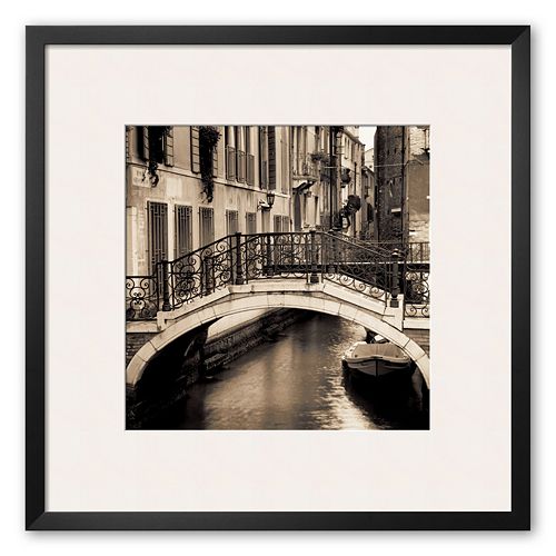 Art.com Ponti di Venezia I Framed Art Print by Alan Blaustein