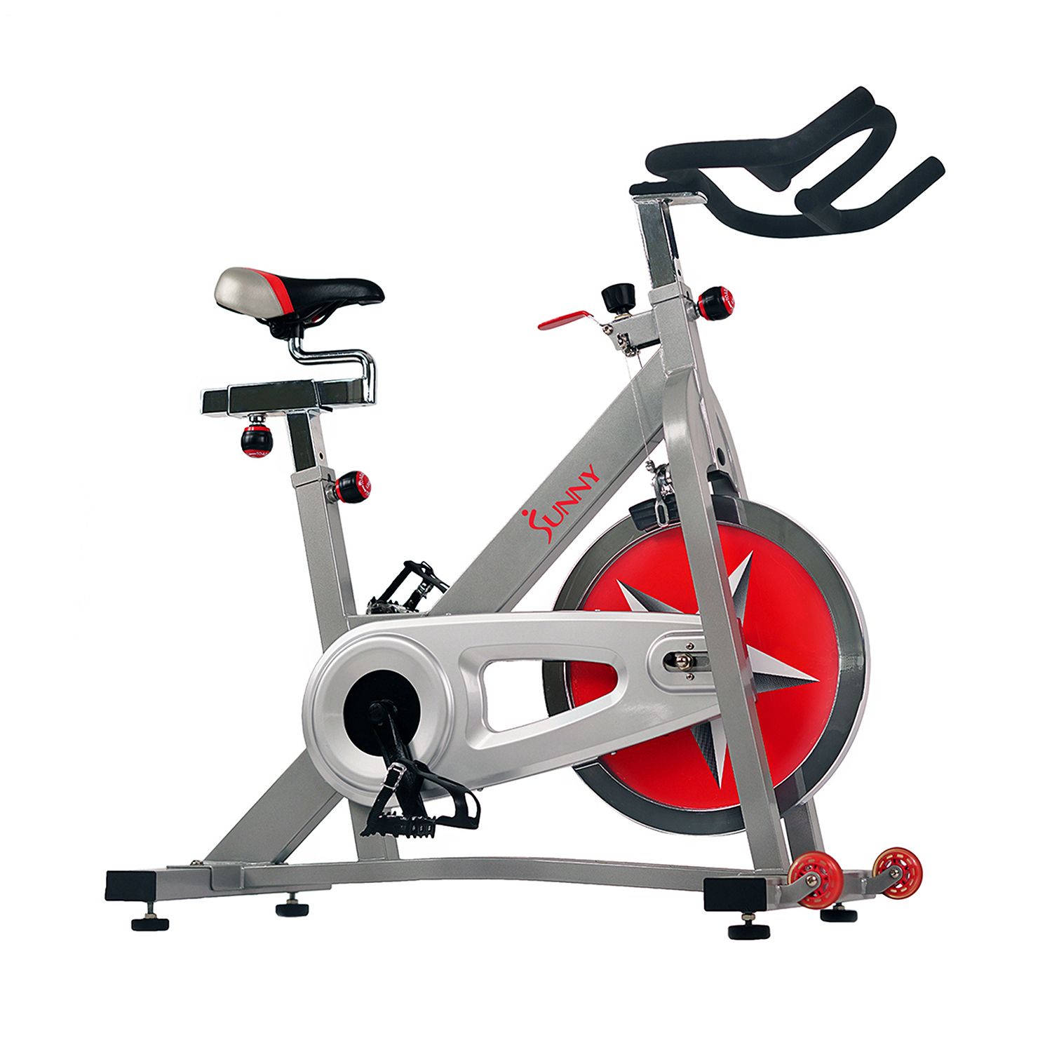 spin bike with 40 pound flywheel