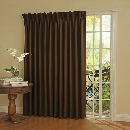 Eclipse Thermal Blackout Patio Door Curtain