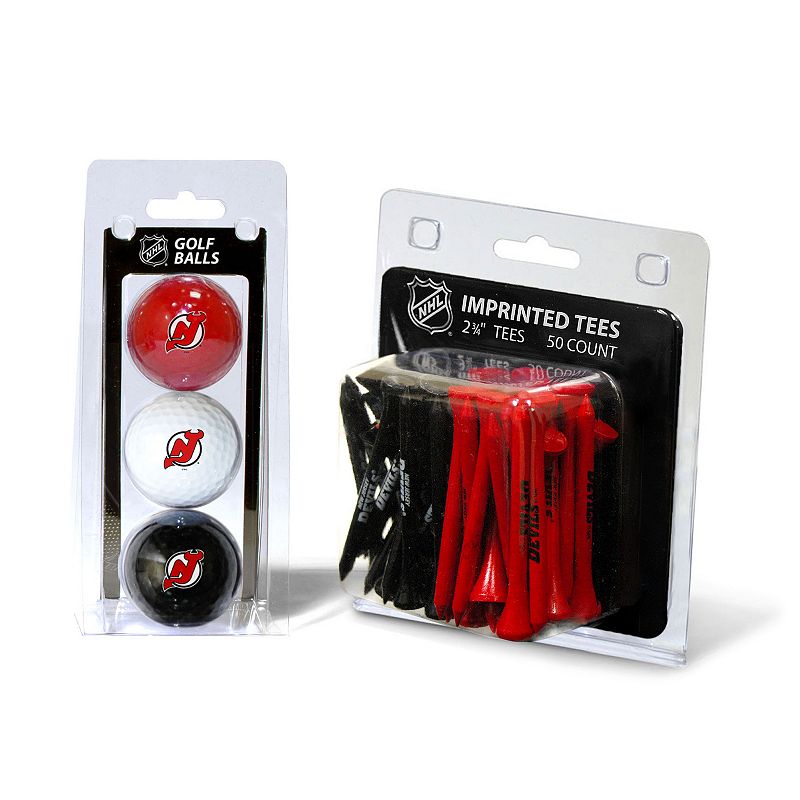 UPC 637556146991 product image for Team Golf New Jersey Devils Ball and Tee Set, Multicolor | upcitemdb.com