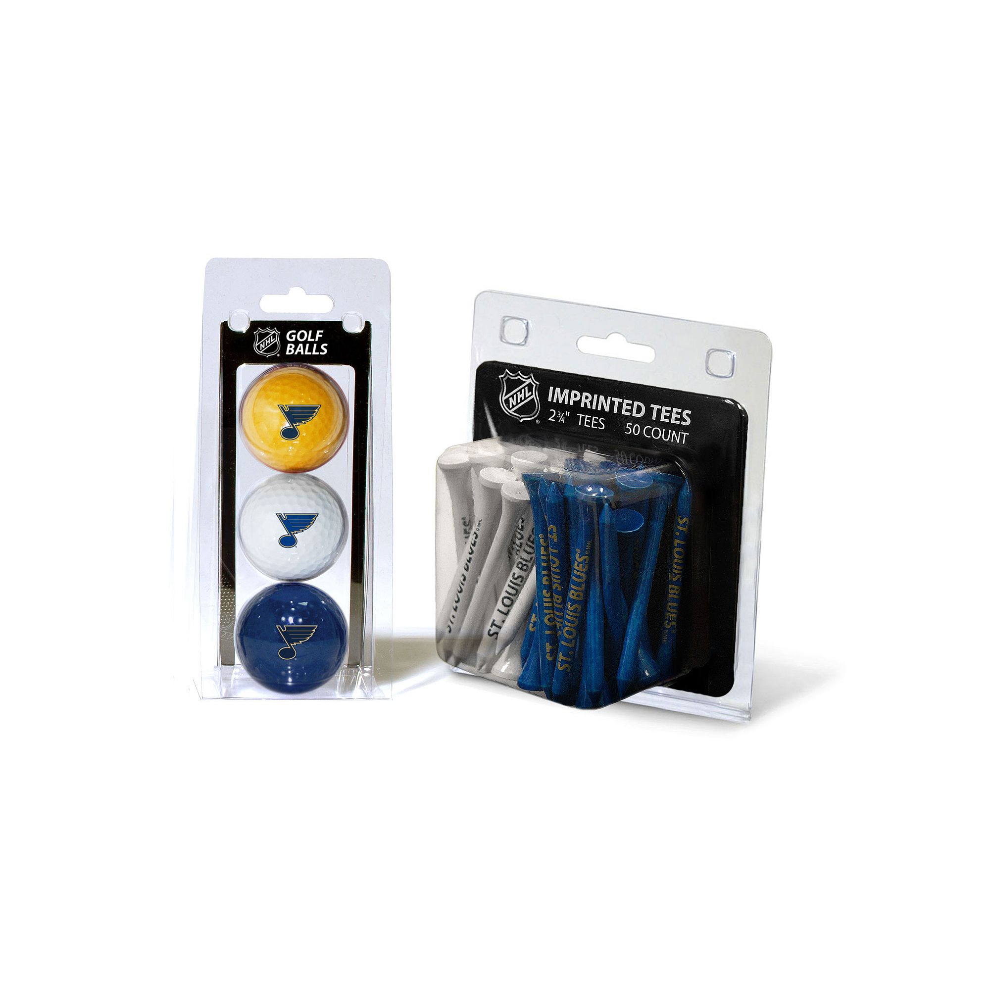 Team Golf St. Louis Blues Ball & Tee Set
